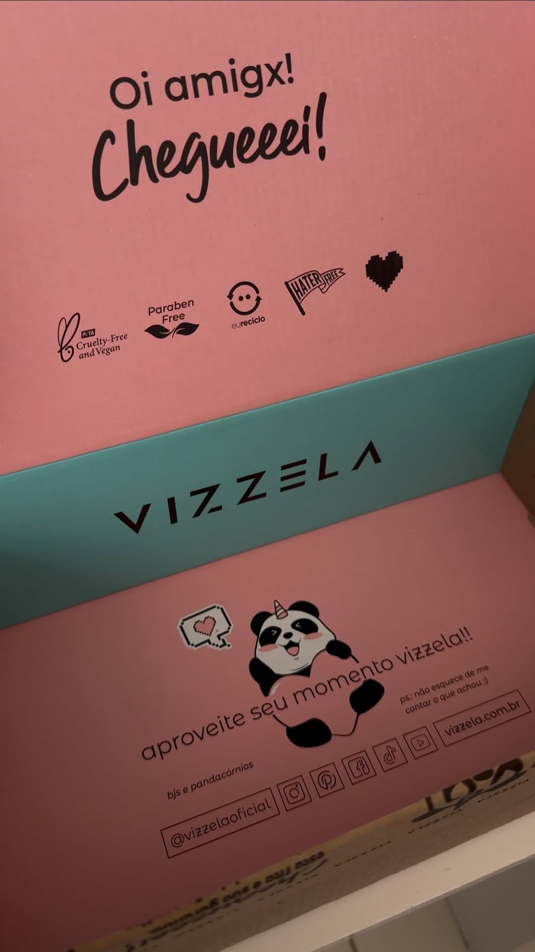 Produtos Vizzela escolhidos por Priscila