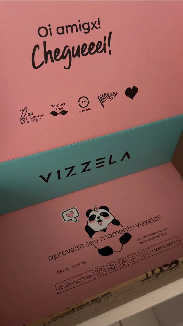 Produtos Vizzela escolhidos por Priscila