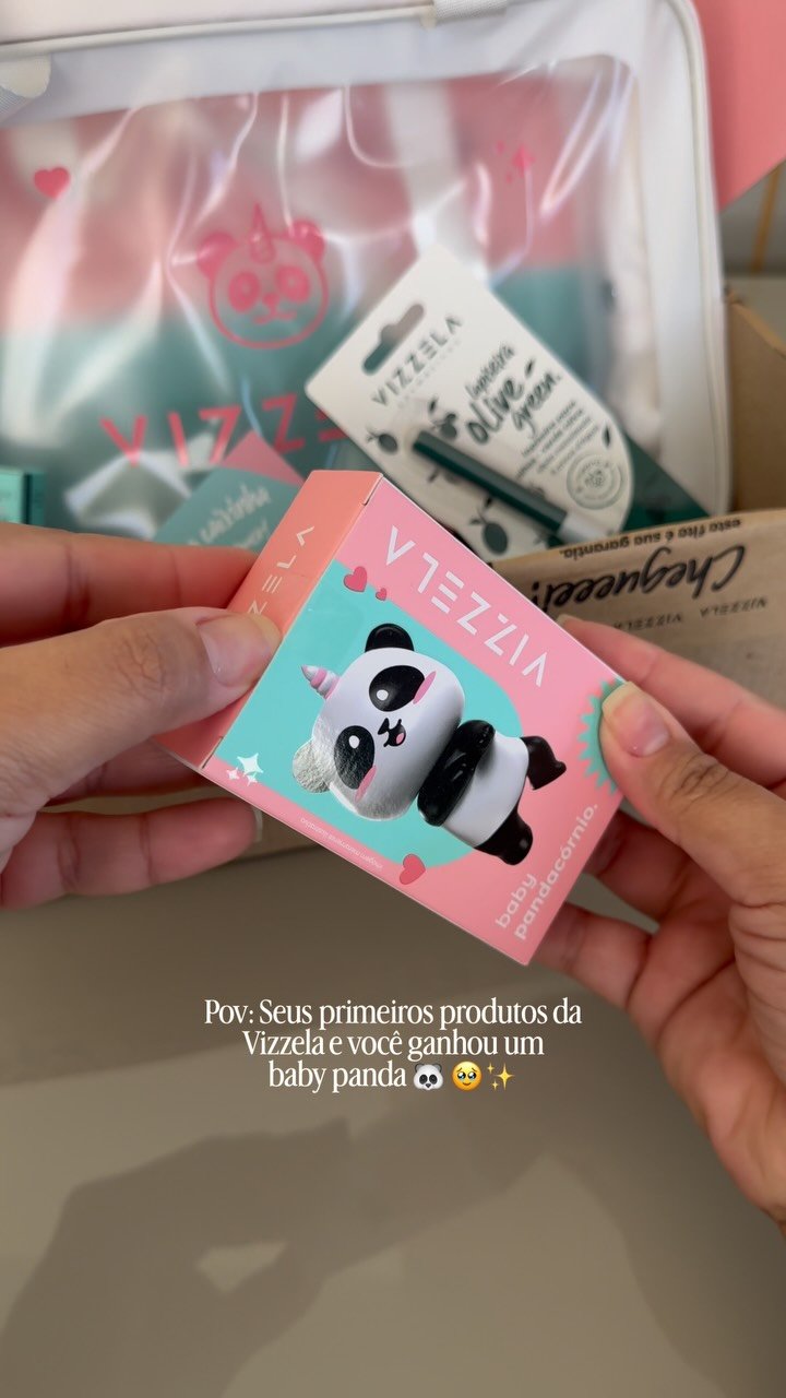 Conteúdo da Priscila com produto Vizzela