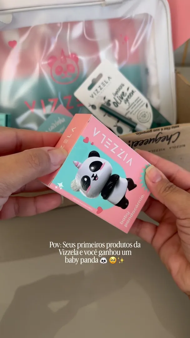 Conteúdo da Priscila com produto Vizzela